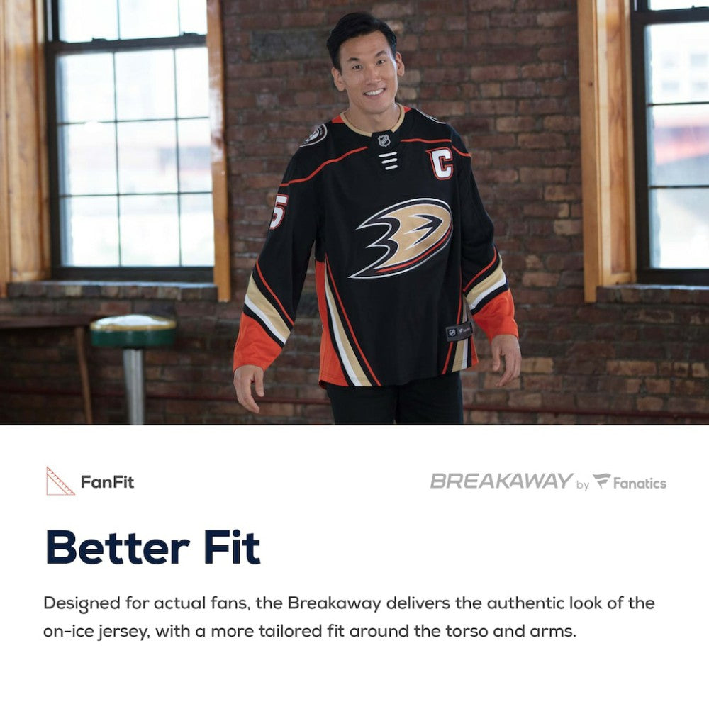 Anaheim Ducks Fanatics Breakaway Away Jersey - White Jerseys