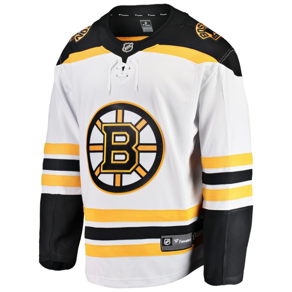 Boston Bruins Fanatics Breakaway Away Jersey - White Jerseys