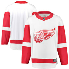 Detroit Red Wings Fanatics Breakaway Away Jersey - White Jerseys