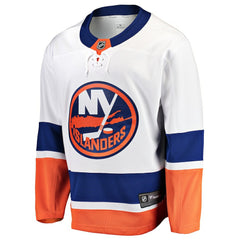 New York Islanders Fanatics Breakaway Away Jersey - White Jerseys