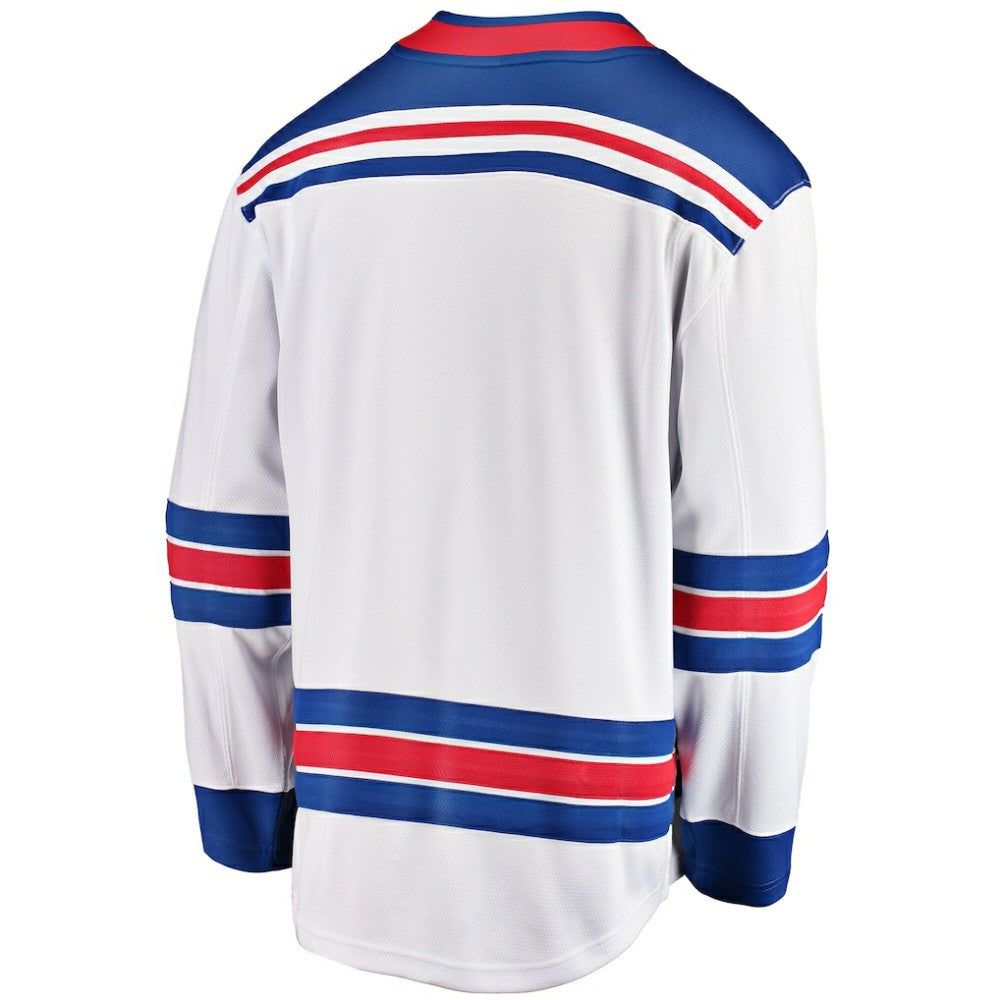 New York Rangers Fanatics Breakaway Away Jersey - White Jerseys