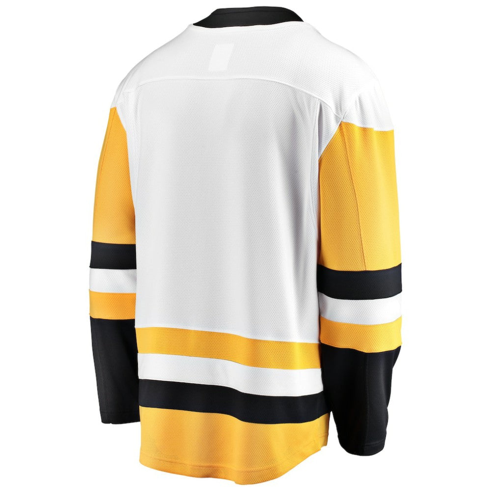 Pittsburgh Penguins Fanatics Away Breakaway Jersey - White Jerseys