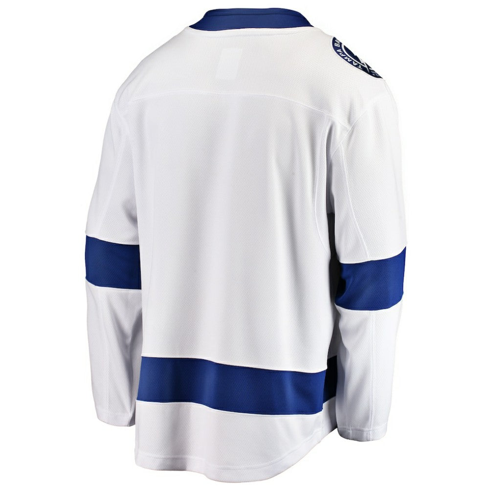 Tampa Bay Lightning Fanatics Breakaway Away Jersey - White Jerseys