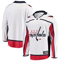Washington Capitals Fanatics Breakaway Away Jersey - White Jerseys