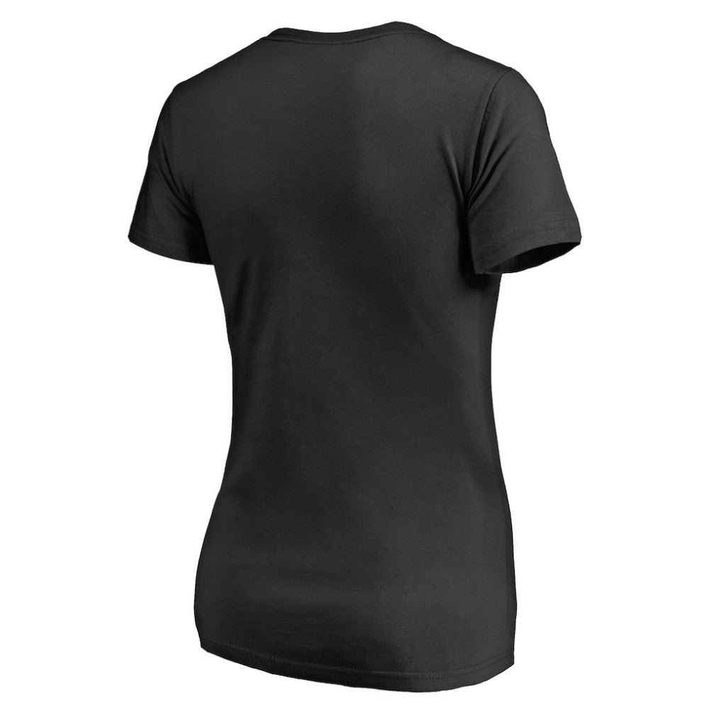 Carolina Hurricanes Women's Midnight Mascot V-Neck T-Shirt - Black T-shirts