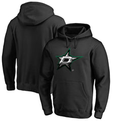 Dallas Stars Midnight Mascot Pullover Hoodie - Black Hoodies