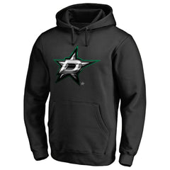 Dallas Stars Midnight Mascot Pullover Hoodie - Black Hoodies