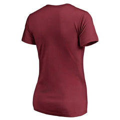 Arizona Cardinals Women's Victory Script V-Neck T-Shirt - Cardinal sale
