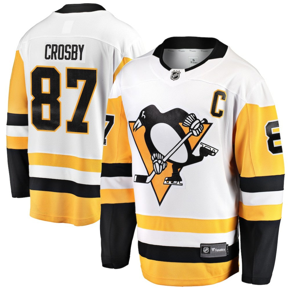 Sidney Crosby Pittsburgh Penguins Fanatics Breakaway Jersey - White Jerseys