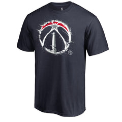 Washington Wizards Splatter Logo T-Shirt - Navy discount