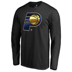Indiana Pacers Midnight Mascot Long Sleeve T-Shirt - Black on sale
