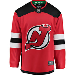 New Jersey Devils Fanatics Youth Breakaway Home Jersey - Red Jerseys