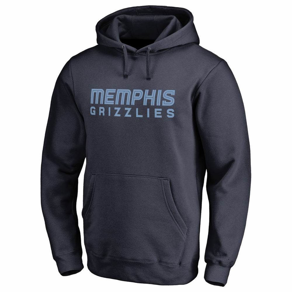 Memphis Grizzlies Wordmark Pullover Hoodie - Navy on sale
