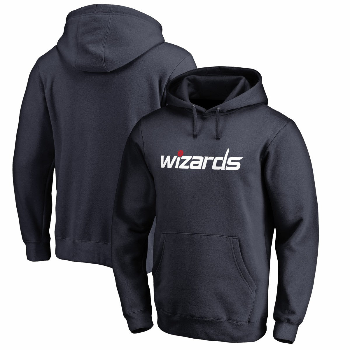 Washington Wizards Wordmark Pullover Hoodie - Navy sale