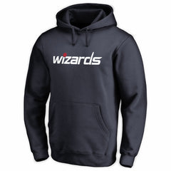 Washington Wizards Wordmark Pullover Hoodie - Navy sale