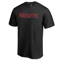 Houston Rockets Primary Wordmark T-Shirt - Black for sale
