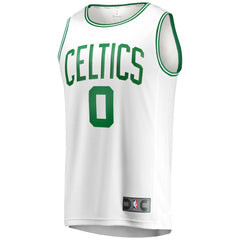 Jayson Tatum Boston Celtics Fast Break Replica Away Jersey White - Association Edition for sale
