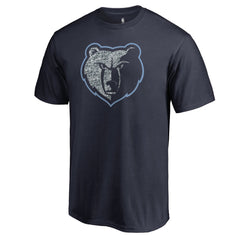 Memphis Grizzlies Static Logo T-Shirt - Navy outlet