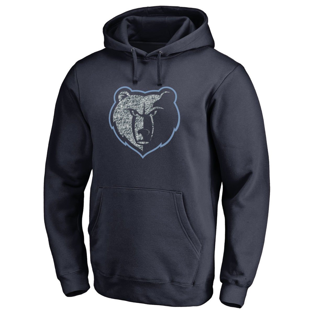 Memphis Grizzlies Static Logo Pullover Hoodie - Navy discount