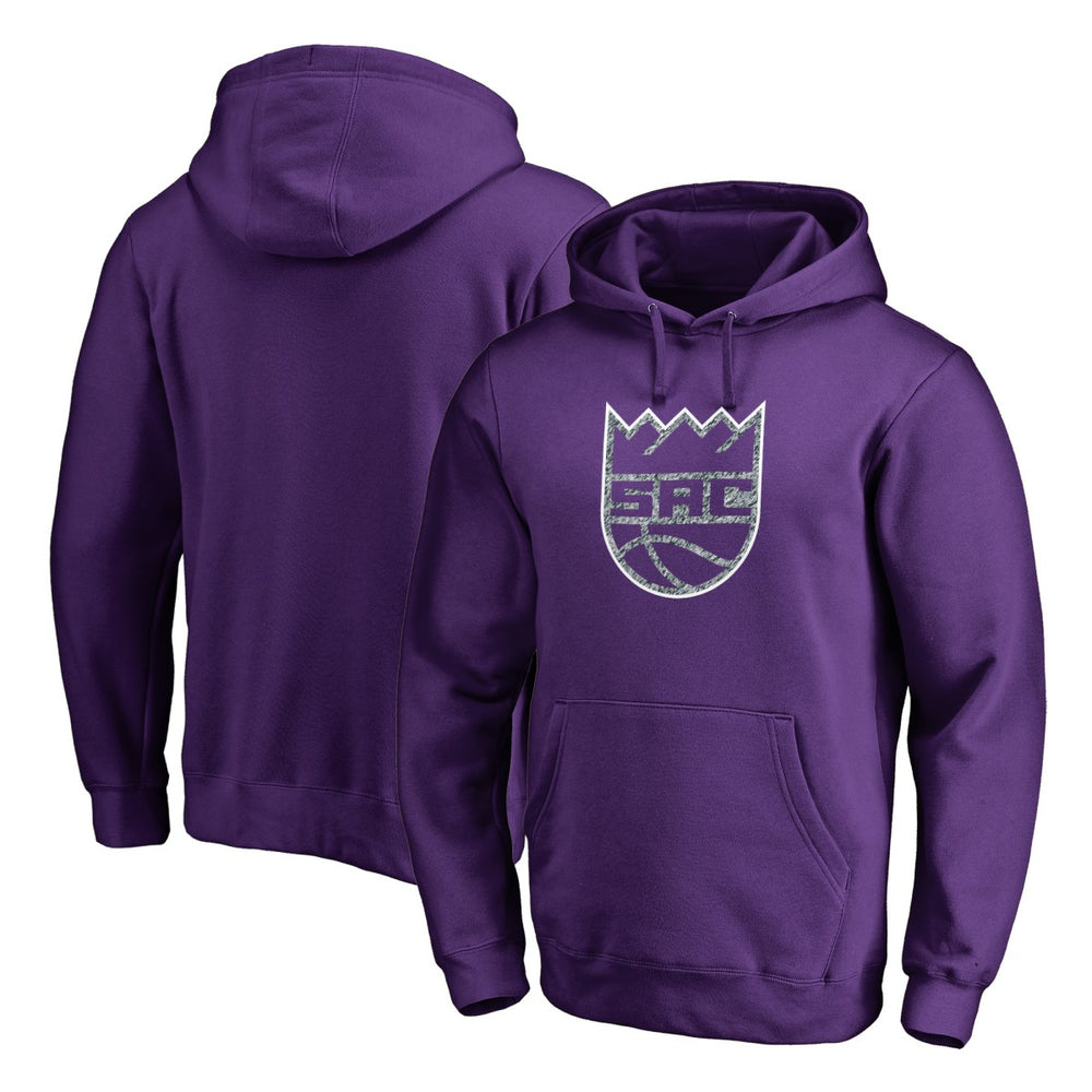 Sacramento Kings Static Logo Pullover Hoodie - Purple sale