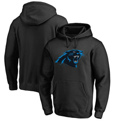 Carolina Panthers Splatter Logo Pullover Hoodie - Black cheap