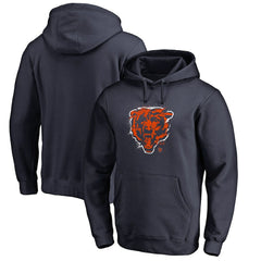 Chicago Bears Splatter Logo Pullover Hoodie - Navy online