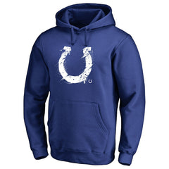 Indianapolis Colts Splatter Logo Pullover Hoodie - Royal for sale