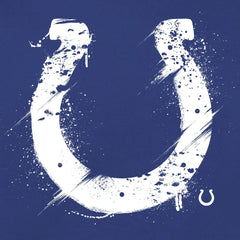 Indianapolis Colts Splatter Logo Pullover Hoodie - Royal for sale