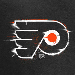 Philadelphia Flyers Splatter Logo Pullover Hoodie - Black Hoodies