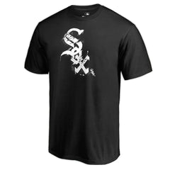 Chicago White Sox Splatter Logo T-Shirt Black