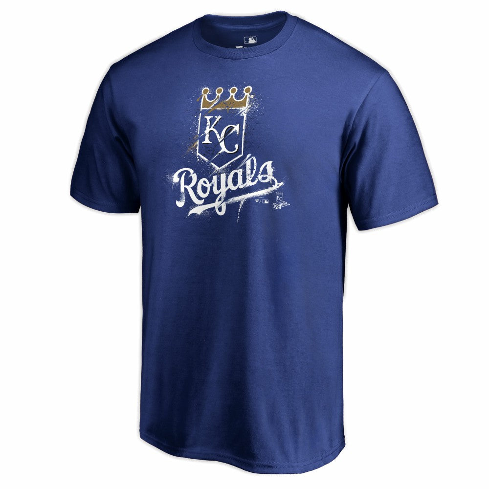 Kansas City Royals Splatter Logo T-Shirt Royal