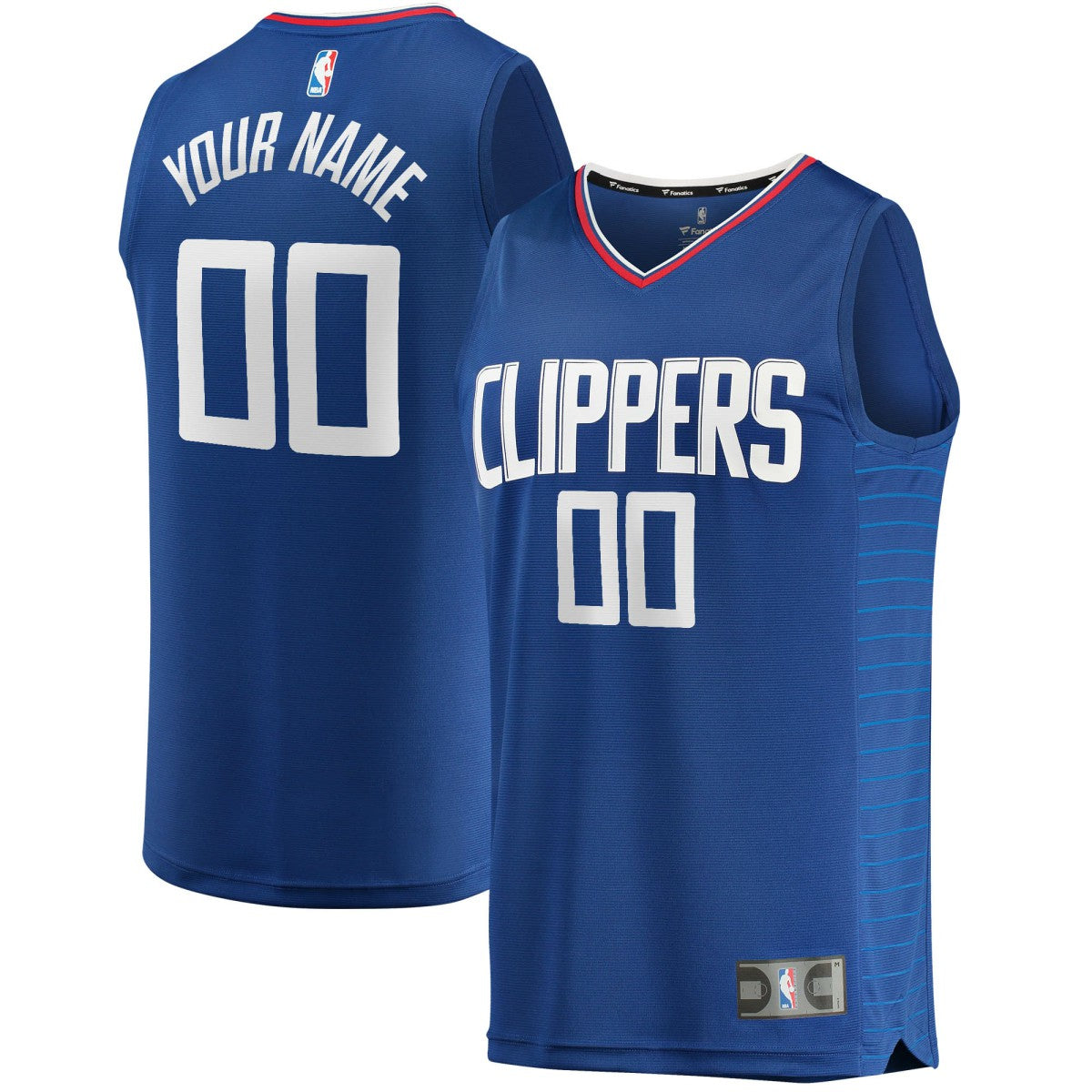 LA Clippers Fast Break Custom Replica Jersey Royal - Icon Edition online