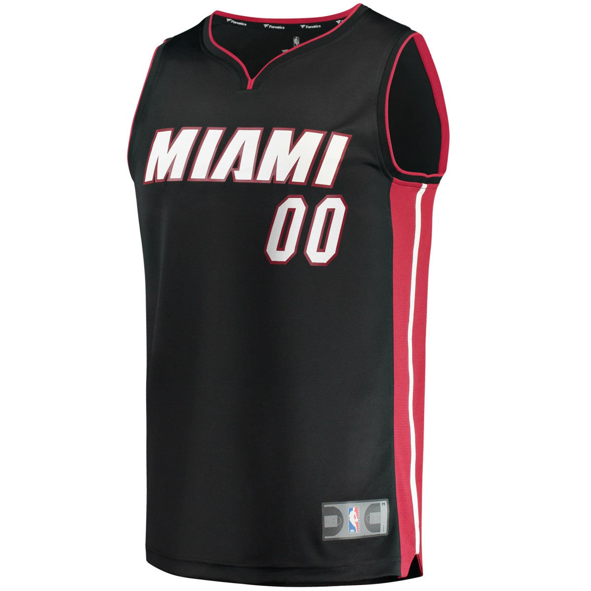 Miami Heat Fast Break Custom Replica Jersey Black - Icon Edition discount