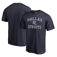 Dallas Cowboys Vintage Collection Victory Arch T-Shirt - Navy for sale