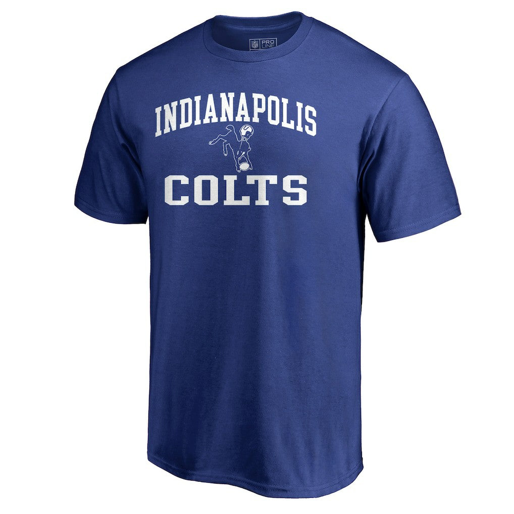 Indianapolis Colts Vintage Collection Victory Arch T-Shirt - Royal for sale