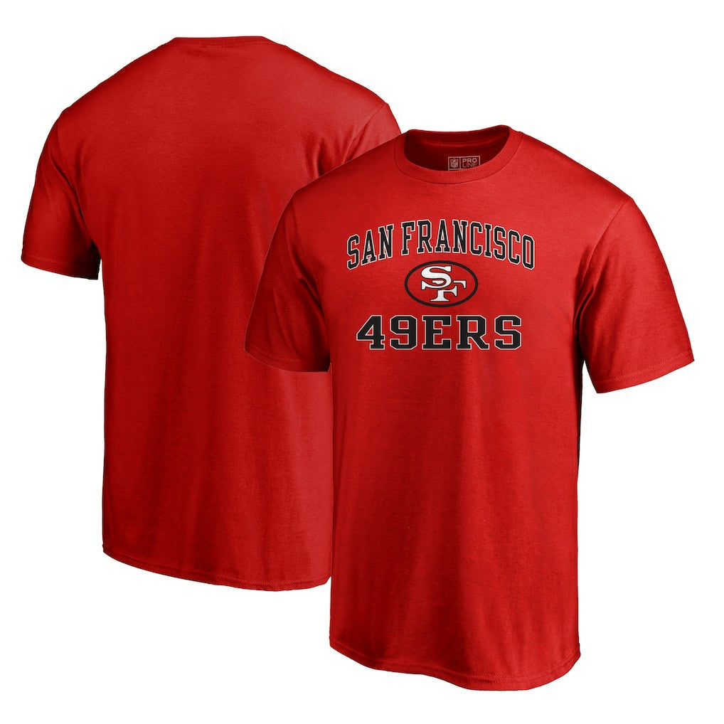 San Francisco 49ers Vintage Collection Victory Arch T-Shirt - Red cheap