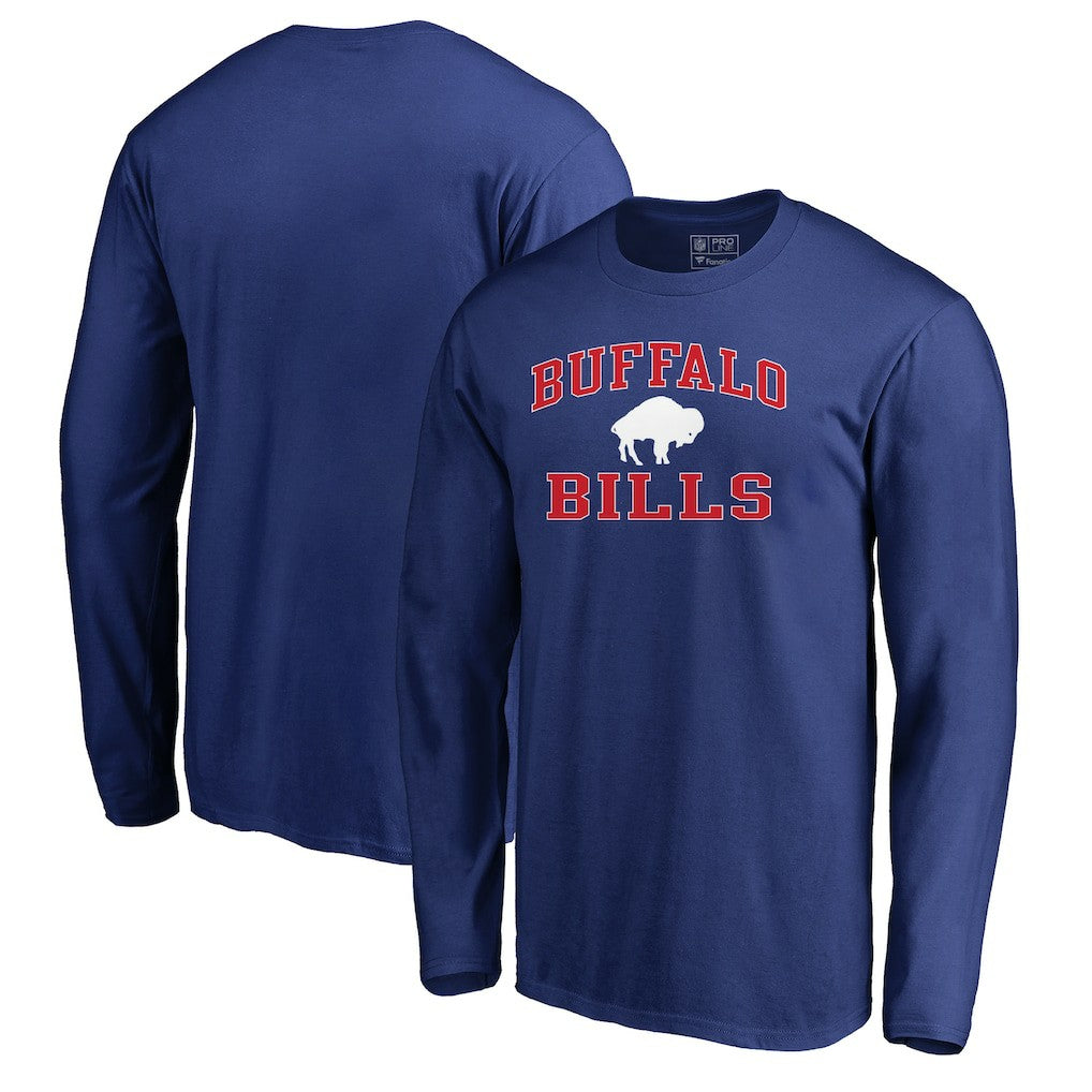 Buffalo Bills Vintage Collection Victory Arch Long Sleeve T-Shirt - Royal online