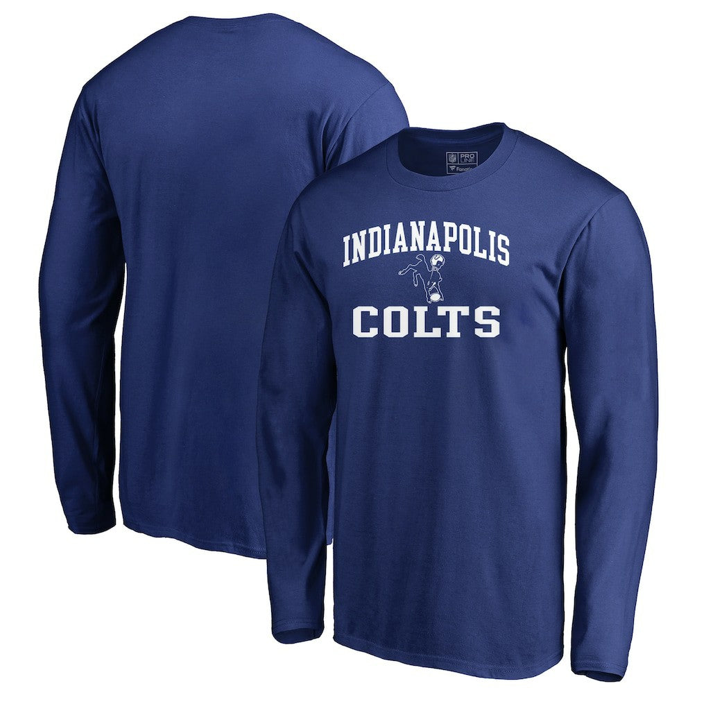 Indianapolis Colts Vintage Collection Victory Arch Long Sleeve T-Shirt - Royal online