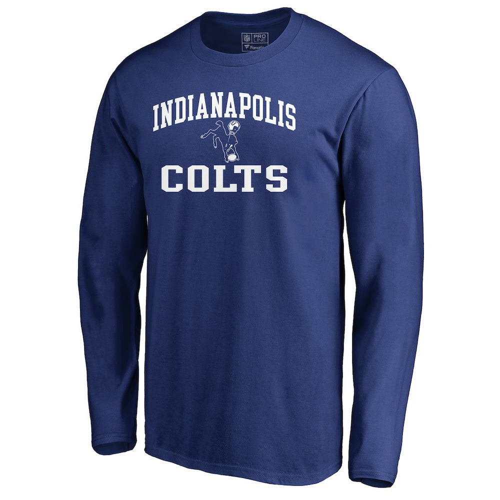 Indianapolis Colts Vintage Collection Victory Arch Long Sleeve T-Shirt - Royal online