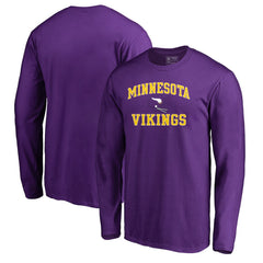 Minnesota Vikings Vintage Collection Victory Arch Long Sleeve T-Shirt - Purple sale