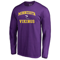 Minnesota Vikings Vintage Collection Victory Arch Long Sleeve T-Shirt - Purple sale