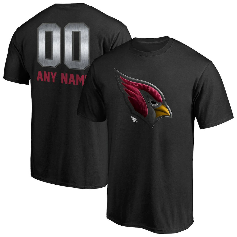Arizona Cardinals Personalized Midnight Mascot T-Shirt - Black online