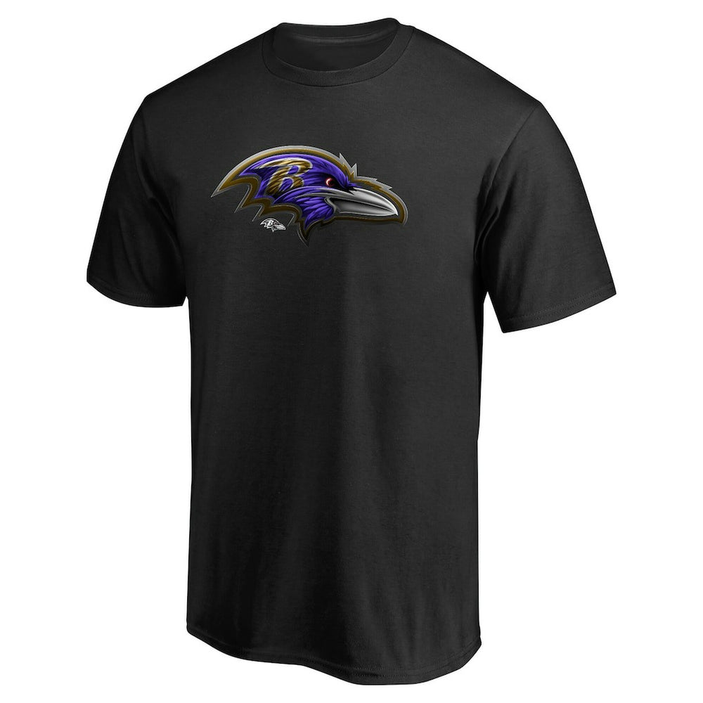 Baltimore Ravens Personalized Midnight Mascot T-Shirt - Black sale