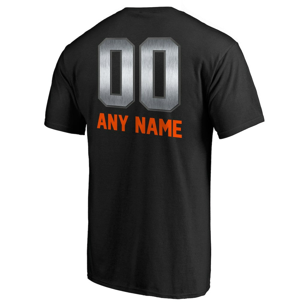 Cincinnati Bengals Personalized Midnight Mascot T-Shirt - Black outlet