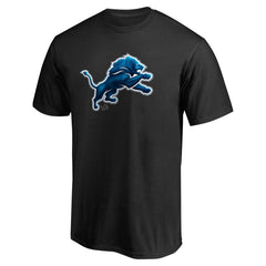 Detroit Lions Personalized Midnight Mascot T-Shirt - Black cheap