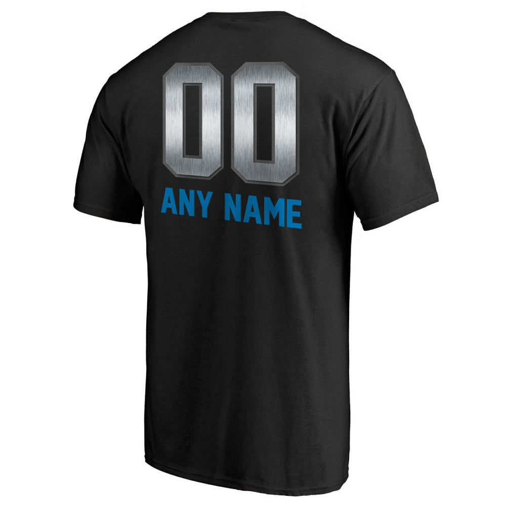 Detroit Lions Personalized Midnight Mascot T-Shirt - Black cheap