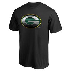 Green Bay Packers Personalized Midnight Mascot T-Shirt - Black discount
