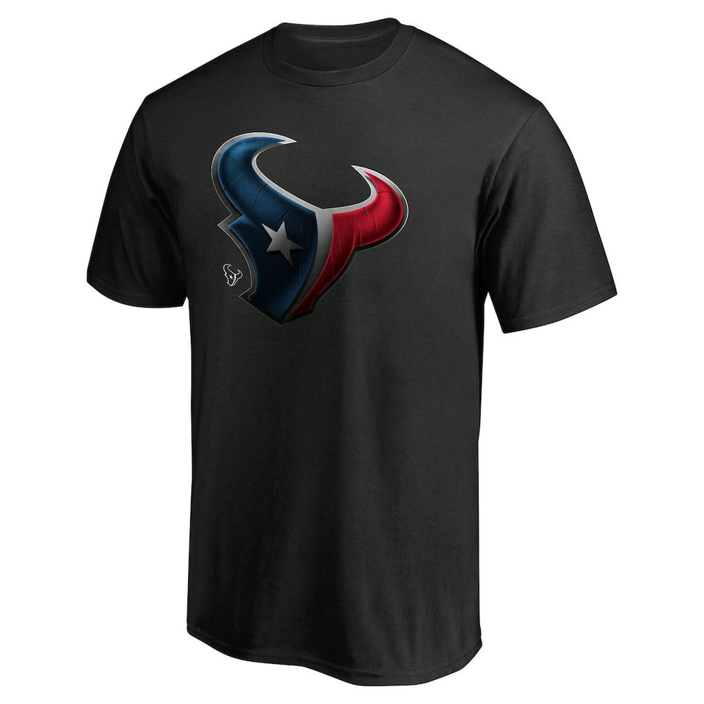 Houston Texans Personalized Midnight Mascot T-Shirt - Black on sale