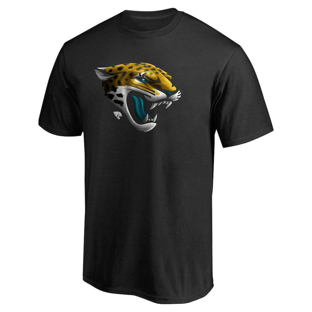 Jacksonville Jaguars Personalized Midnight Mascot T-Shirt - Black cheap
