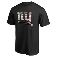 New York Giants Personalized Midnight Mascot T-Shirt - Black outlet